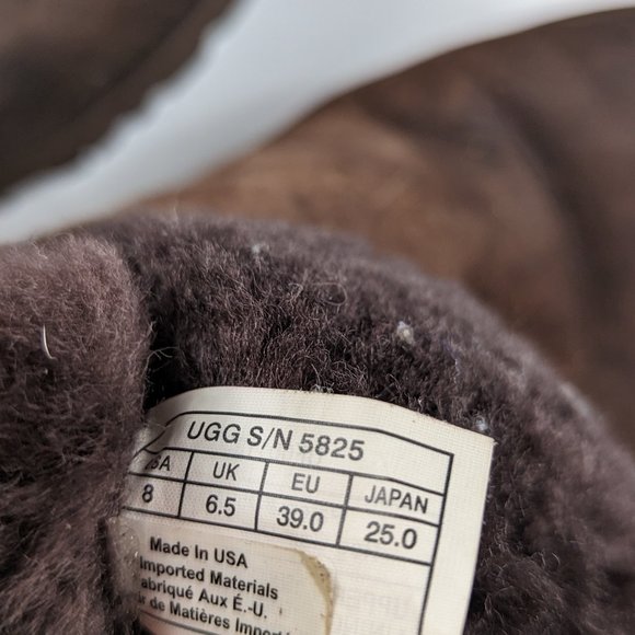 UGG Brown Winter Boots - Picture 8 of 9